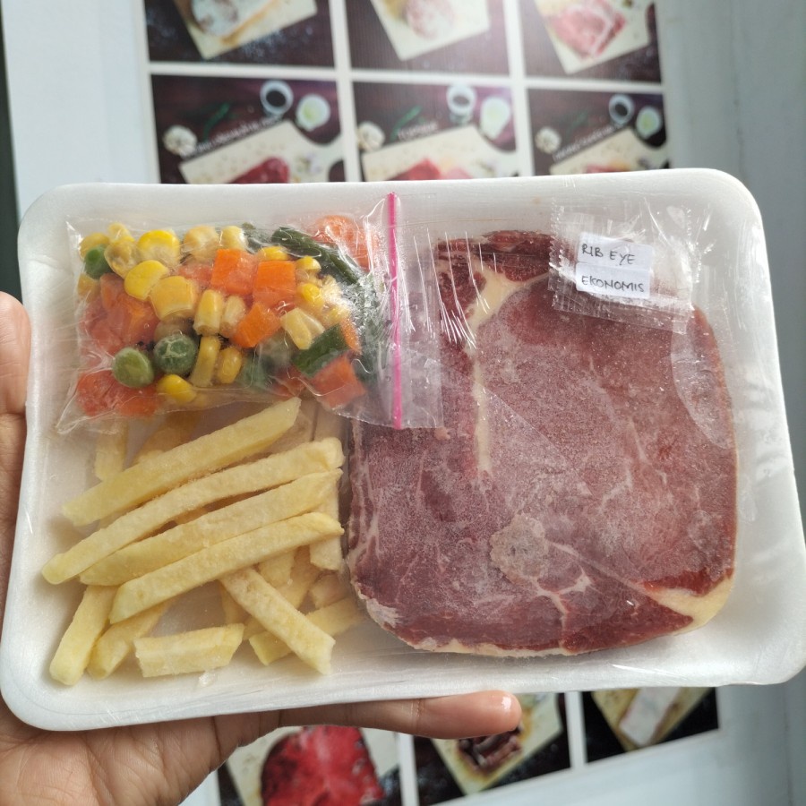 

PROMO PAKET RIB EYE STEAK EKONOMIS - FROZEN FOOD-BRONTZ JOGJA