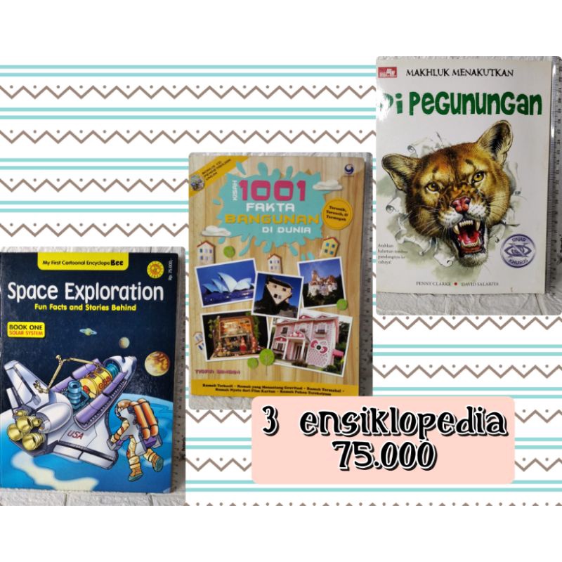 preloved ensiklopedi anak