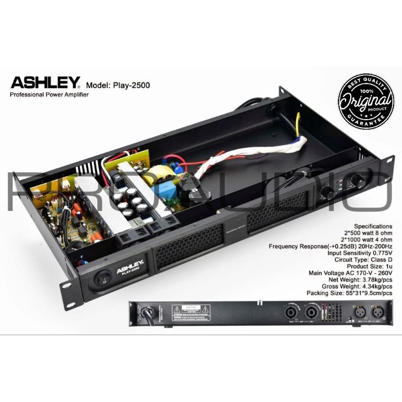 power ashley play 2500 play2500 original garansi 1 tahun
