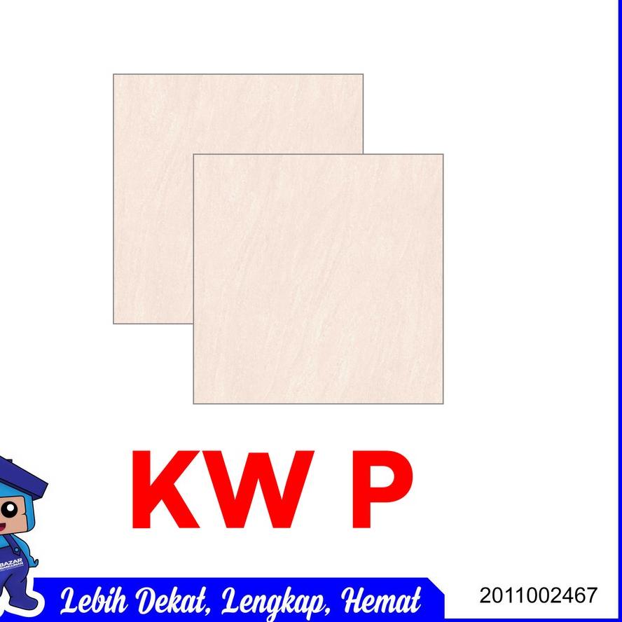 Terjamin Milan - Keramik Lantai Dinding Floor Wall Tile Priyanka Bone 50X50 Kwp