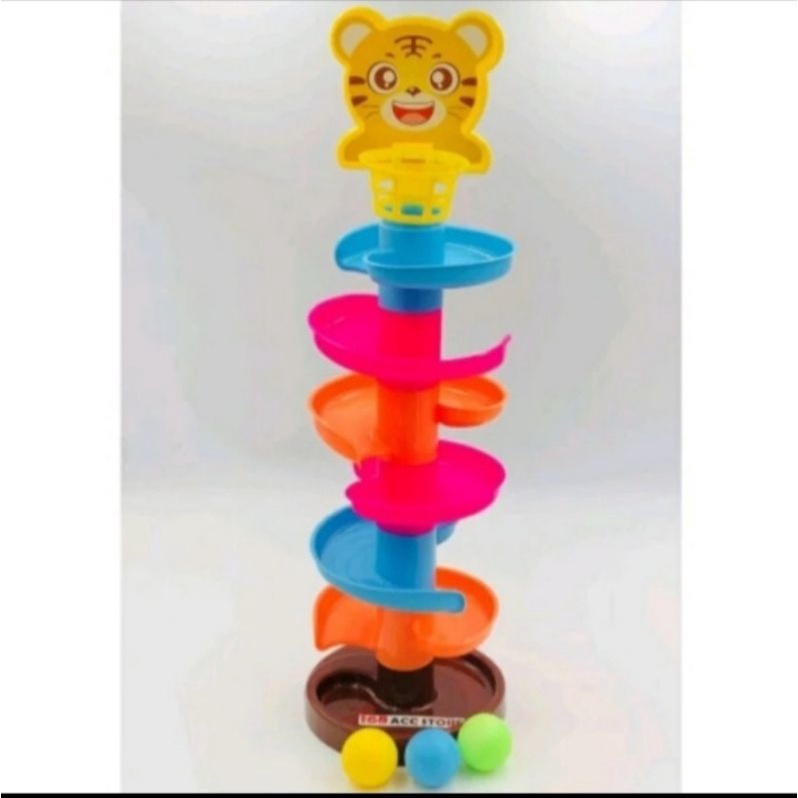 GE TOYS MAINAN MELATIH FOKUS DAN KONSENTRASI/ROTATING ORBIT/BOLA LUNCUR/EDUKATIF TERAPI WICARA