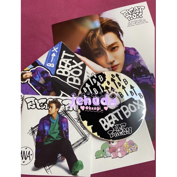 Digipack only beatbox cover jaemin nct dream