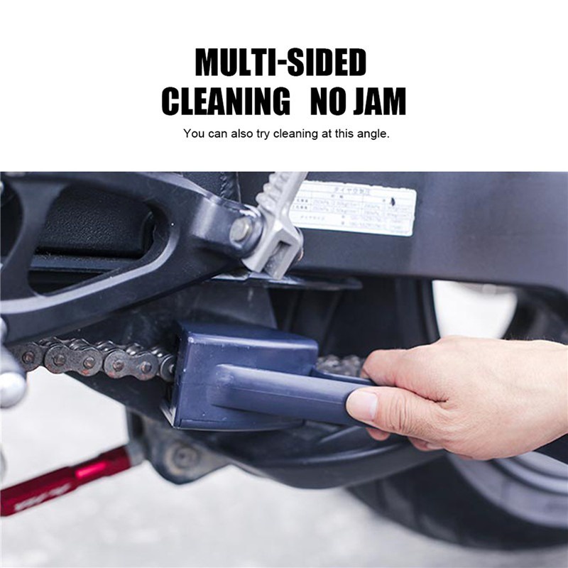 Bike Chain Cleaner Sikat Pembersih Rantai Motor Sepeda Dual Head Cycling Cleaning