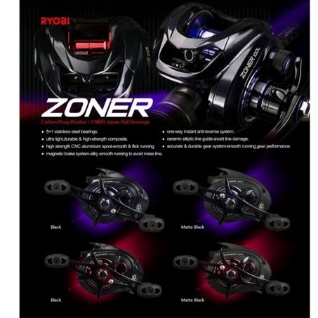 REEL BC RYOBI ZONER 100L 7.2:1