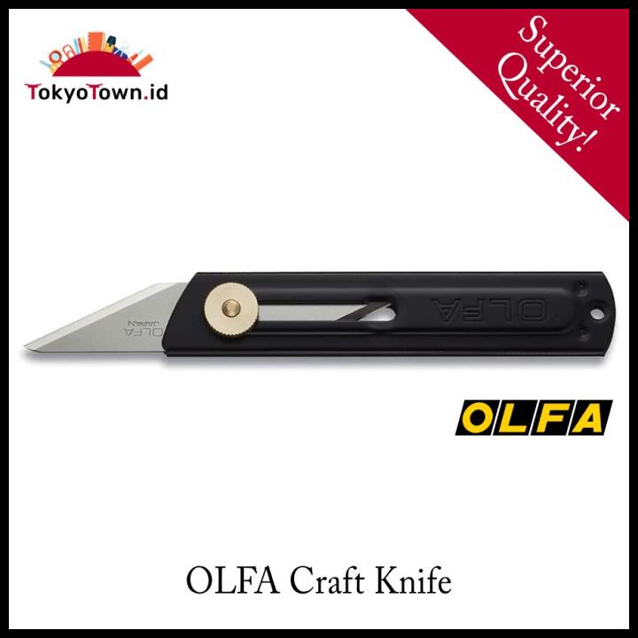 

Olfa Craft Knife Black Metal Double Sided Blade