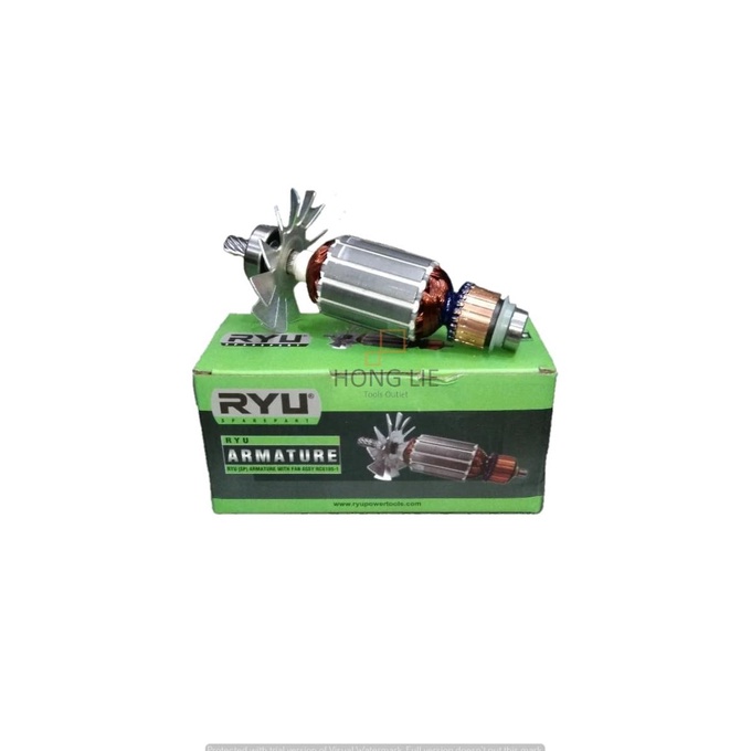 Armature / Angker / Motor Ryu Circle/Gergaji Kayu 7" RCS185-1 Original honglie77