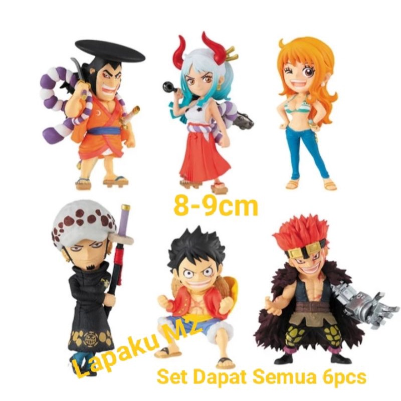 Wcf One piece Luffy Oden Law Nami One piece Wano Arc Action Figure