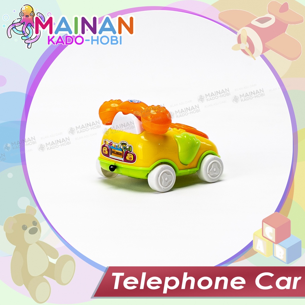 MAINAN ANAK EDUKASI MINIATUR TELEFON MOBIL BUNYI SUARA