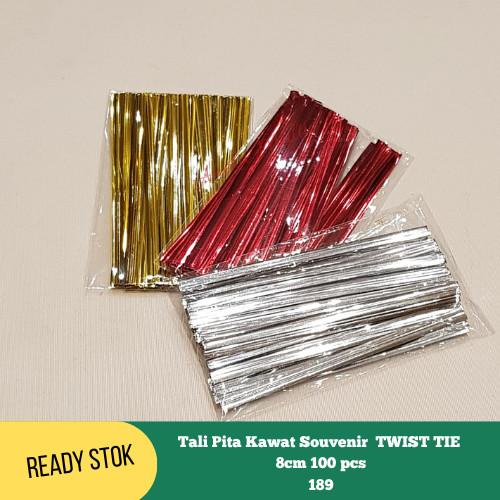 

Tali Pita Kawat Souvenir Twist Tie 8Cm 100 Pcs Kualitas Best Seller