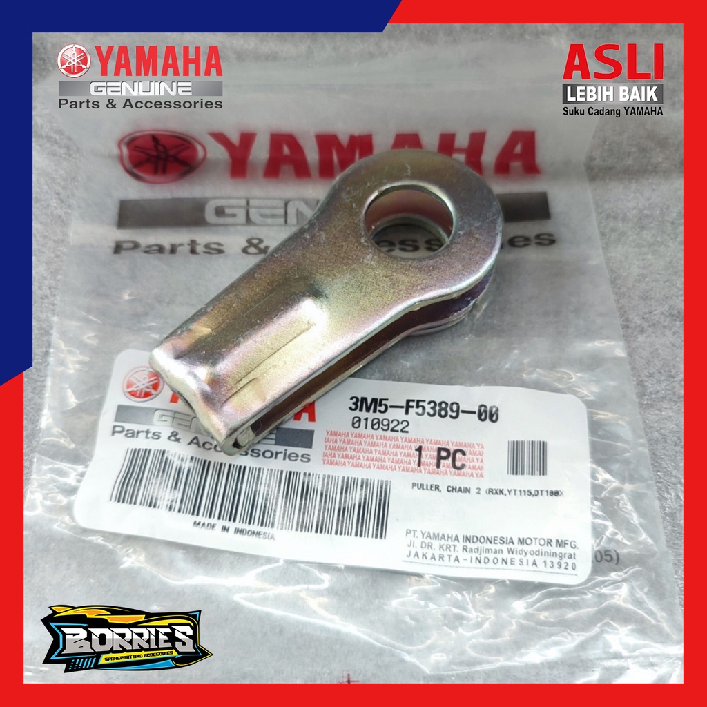 Bayar Di Tempat Anting Setelan Rantai Kanan RX King 3M5-F5389-00 Sparepart Yamaha Terlaris