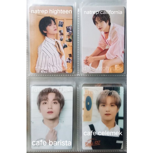 official photocard japan haechan nct 127