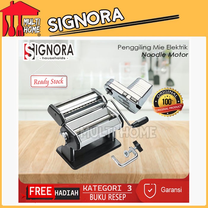 Noodle Maker Motor Signora / Penggiling Mie Elektrik Signora