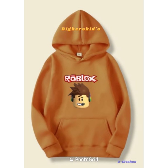 Jaket Sweater Hoodie anak laki laki mOtif Roblox