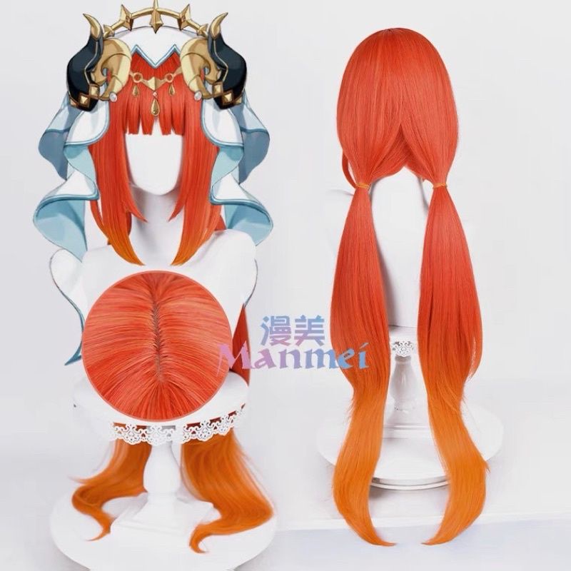 ✨READY✨ Manmei - Nilou Genshin Impact Sumeru Wig Cosplay