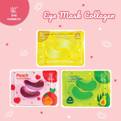 COCOTTEE Eye Mask / Lip Mask / SYB eye mask Colagen/ lip mask Crystall Collagen (Masker Mata / Pelembab Bibir) Sachet