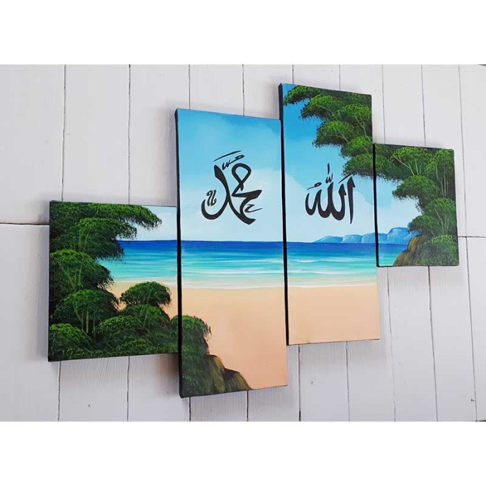 

Lukisan Kaligrafi - Pajangan Dinding Kaligrafi - Lukisan Pemandangan - Au14 - Xlxcdriyoni