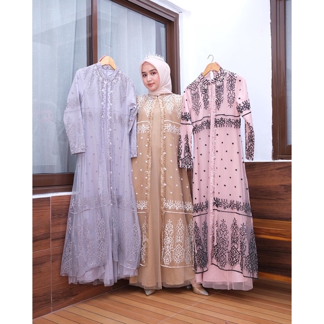 SEERA Dress - Gamis Pesta - Gamis Mewah - Baju Kondangan - Tanahabang Collection