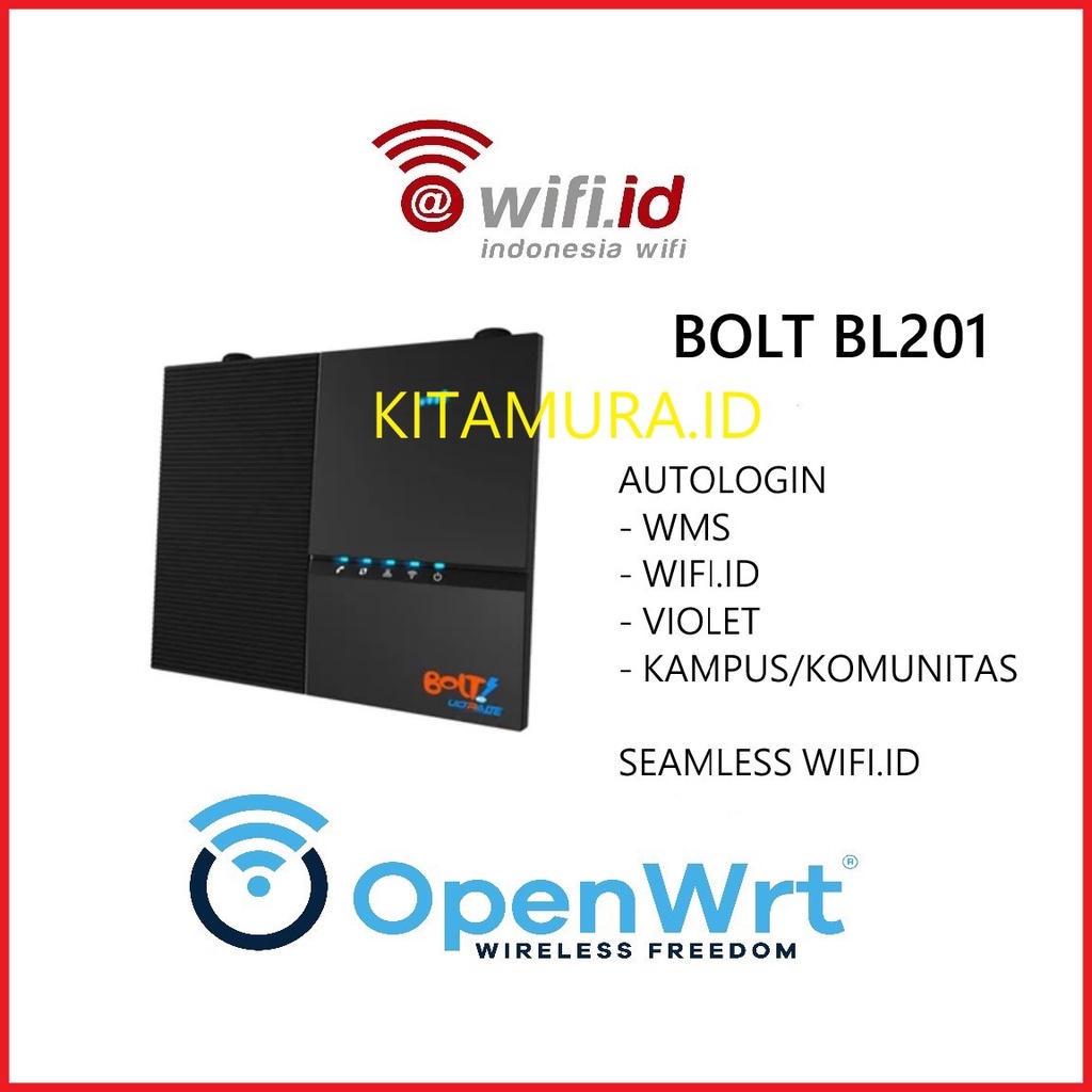 BL201 Openwrt AutoLogin  WMS Seamless Loadbalance