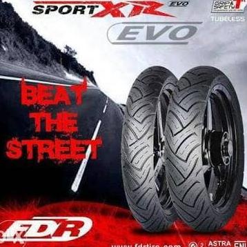 BAN TUBELESS FDR SPORT XR EVO 90/80-14