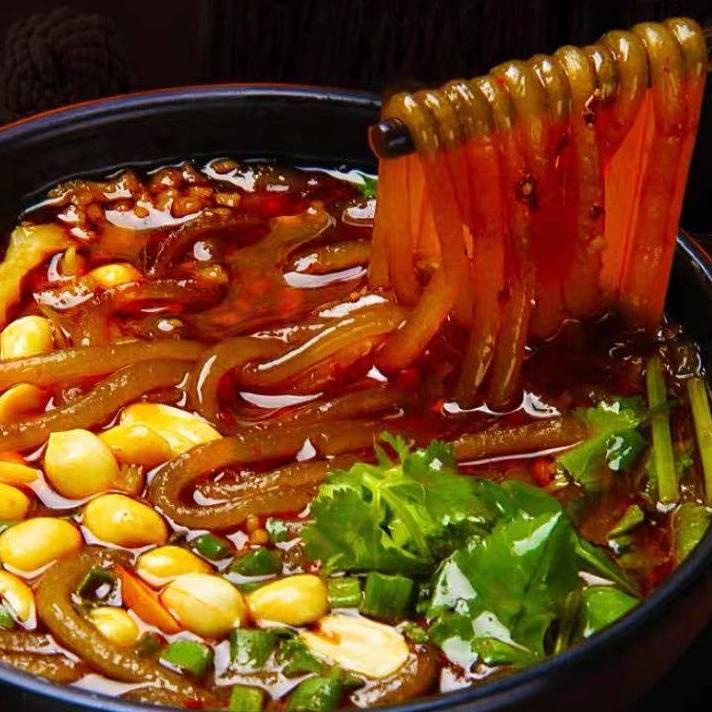 

Suan la fen/spicy & sour grass noodle/酸辣粉