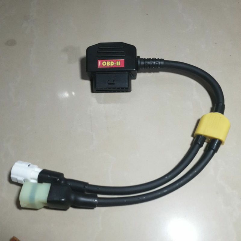 kabel obd2 to soket dlc honda & yamaha