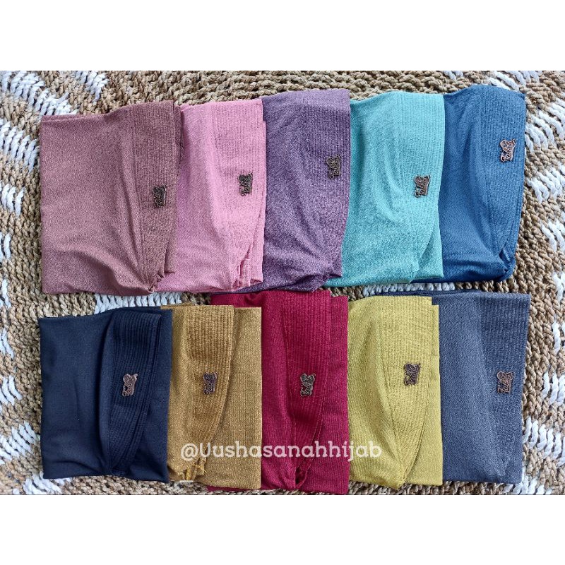 [ Ori Fals ] PASHMINA PAD OVAL••hijab pashmina pet oval••inshijab pashmina instan Jersey starla
