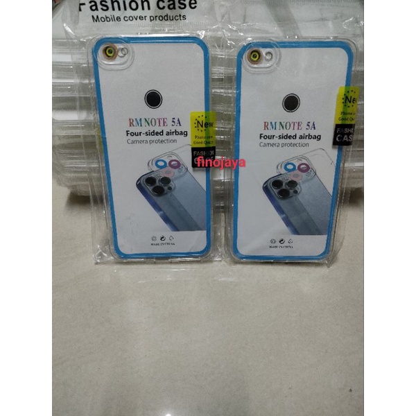 Softcase Xiaomi Redmi Note 5A Prime Redmi Note 5A Tampa Lubang Fencer Silikon Casing Selicon Case Bening Transparan Terasfaran Pelindung Pro Camera