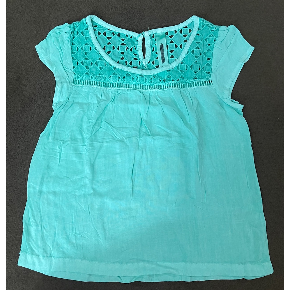 A5014 CHEROKEE tosca shirt / baju anak kecil bayi remaja girl bodysuit jumper pakaian perempuan laki laki cowo cewe cewek cowok kemeja overall lucu unik imut gemas gemes murah sisa ekspor export kaos kaus