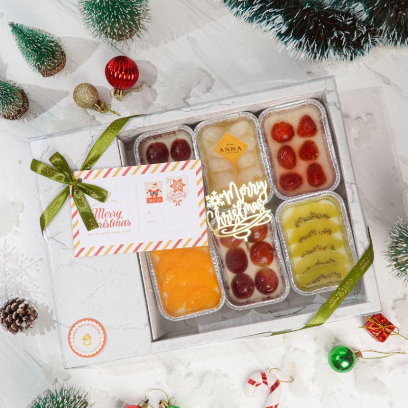 

Vanilla Pudding Box Of 6/Vanilla Pudding Whole Christmas/Christmas Hampers & Gift