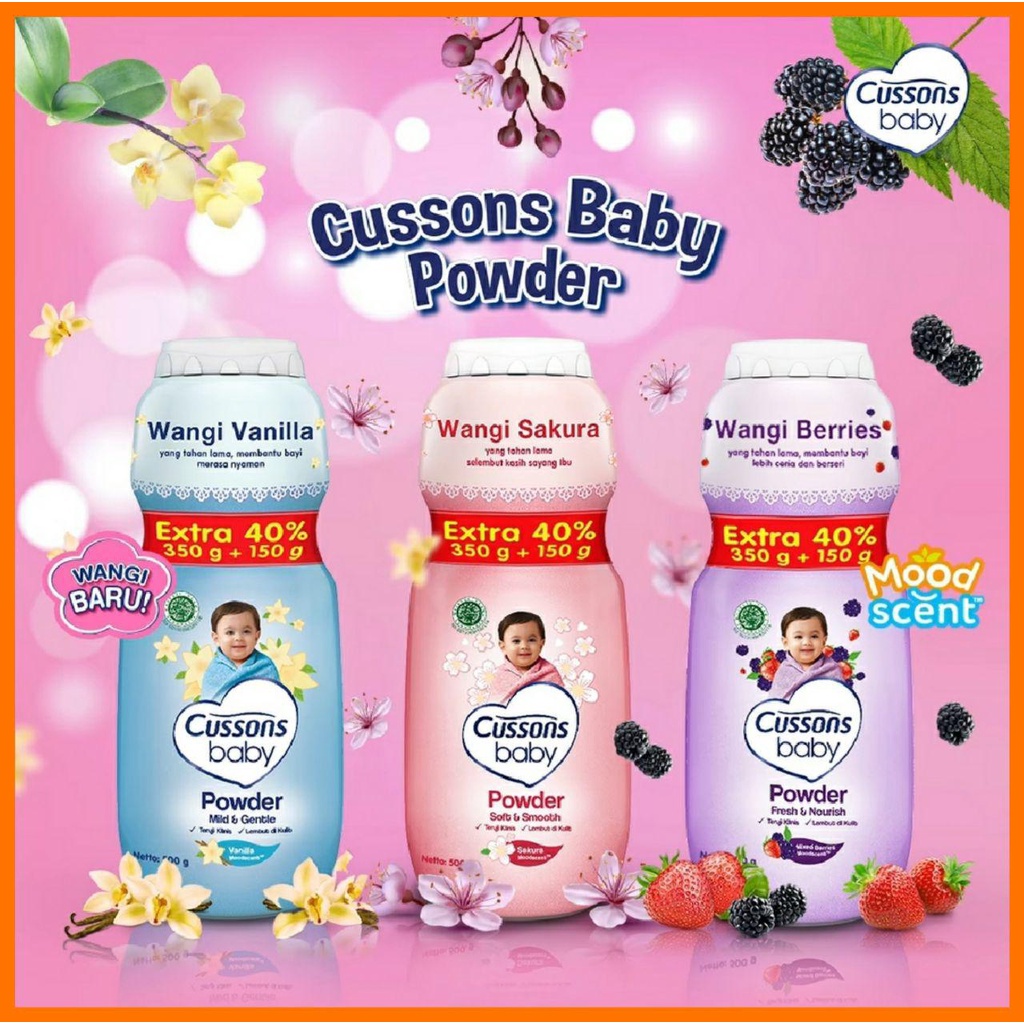 Cussons powder 100g+30g (bedak bayi_bedak cussons)