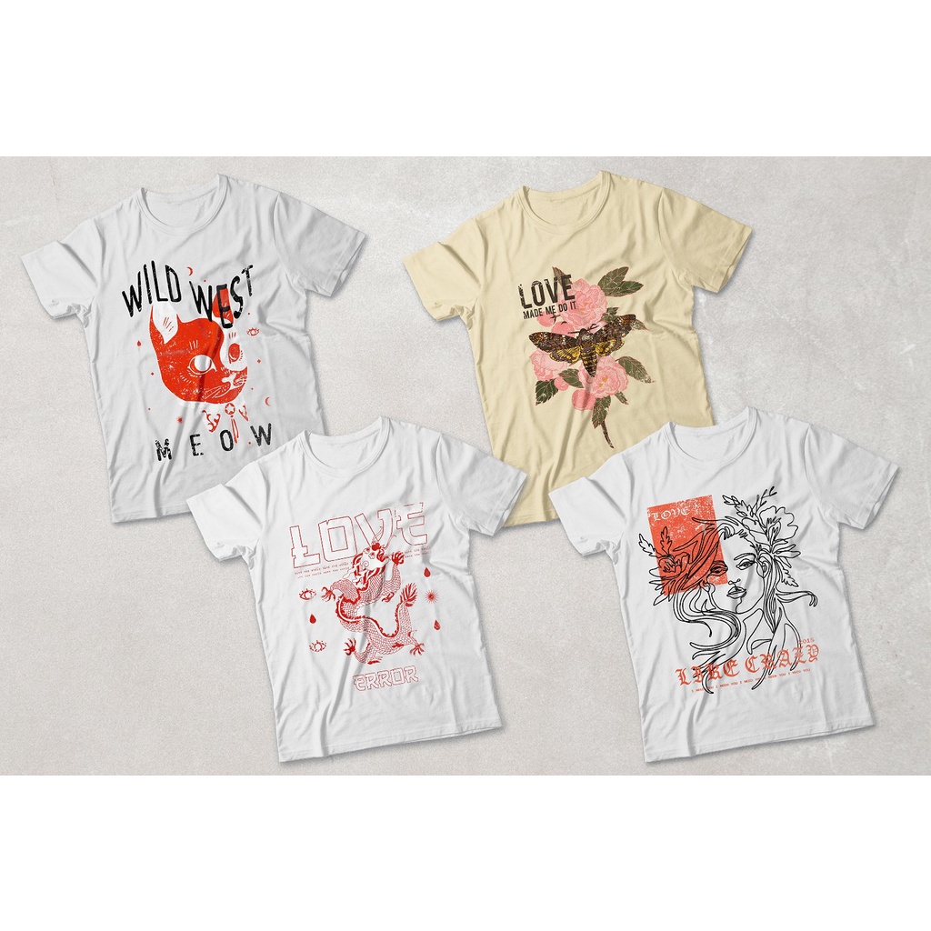 28 Fashion T-Shirt Designs ◖Vector Design◗