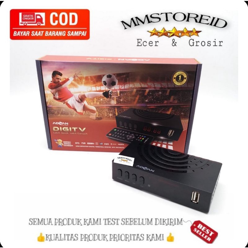 MM - Set top box TV digital advan DV3T2 full HD 1080P receiver tv box STB Advan digitv tv receiver