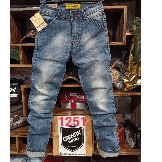 Terbaru.. MC WISCER JEANS PANJANG ORIGINAL JEANS PANJANG STRECHT WISCER CELANA JEANS WISCER DISTRO