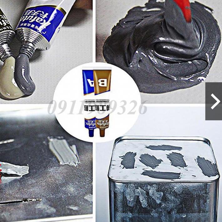Harga Spesial.. [FREE GIFT] Lem khususuntuk besi/ Lem Perekat Super Kuat Serbaguna Caster Glue A+B, 