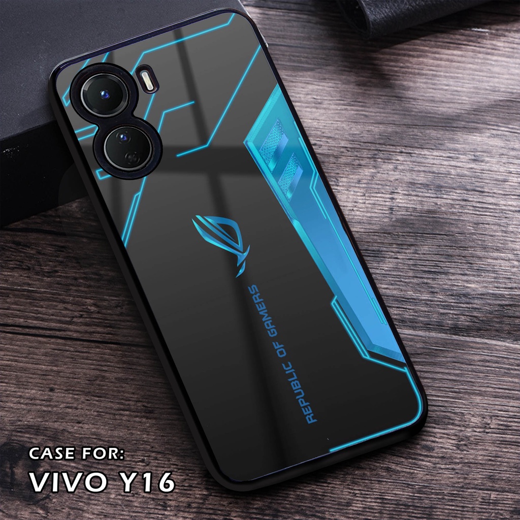 TERBARU CASE VIVO Y16 - FASHION CASE MOTIF ROG - CASING VIVO Y16 - CASE HP VIVO Y16 - PELINDUNG HP -