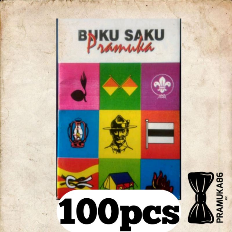 (100pcs) Buku Saku New Cover Pramuka - Buku Pramuka Baru