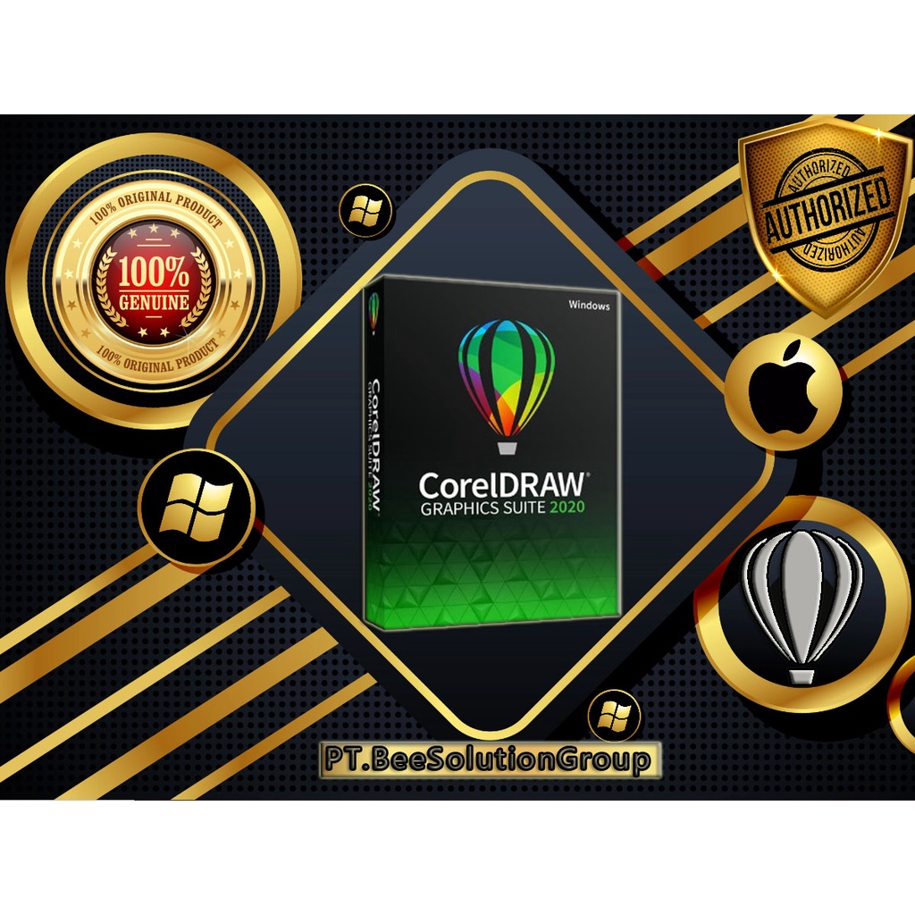 CorelDraw Graphic Suite 2020 Buisness License Bersertificate - MacOs