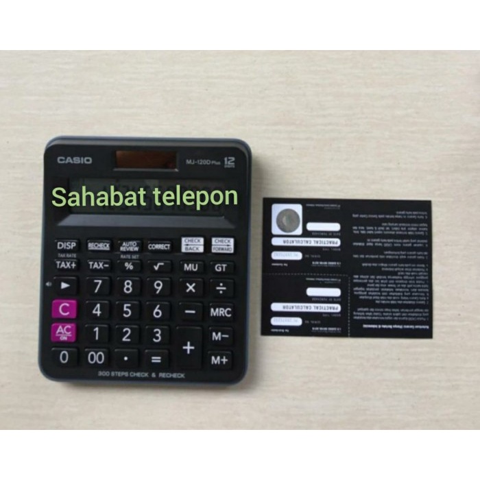 

KALKULATOR CASIO MJ-120D PLUS (ORIGINAL) #ORIGINAL