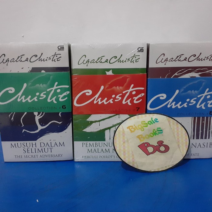 Novel Bundel Agatha Christie 6, 7 Dan 8