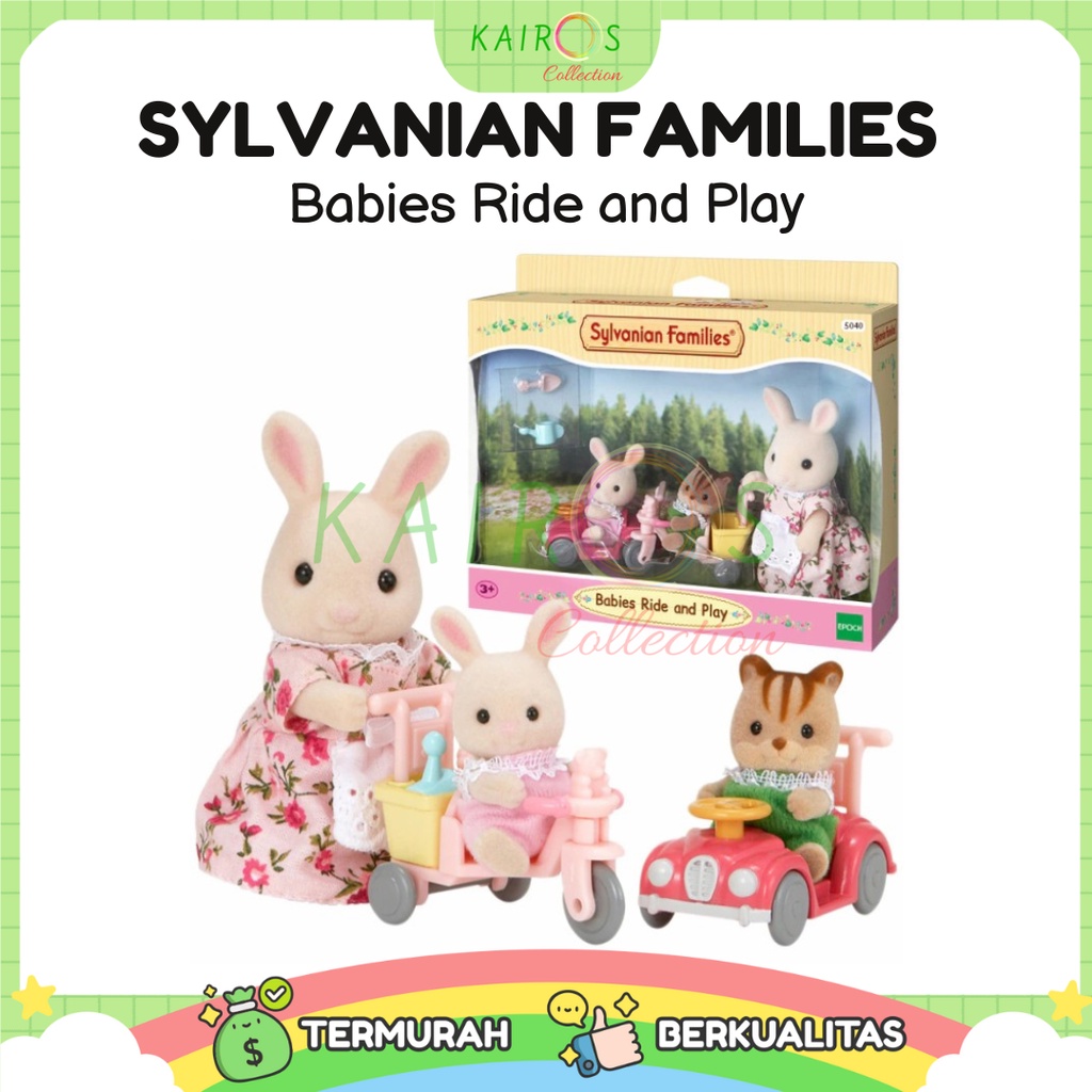 Sylvanian Families Babies Ride and Play