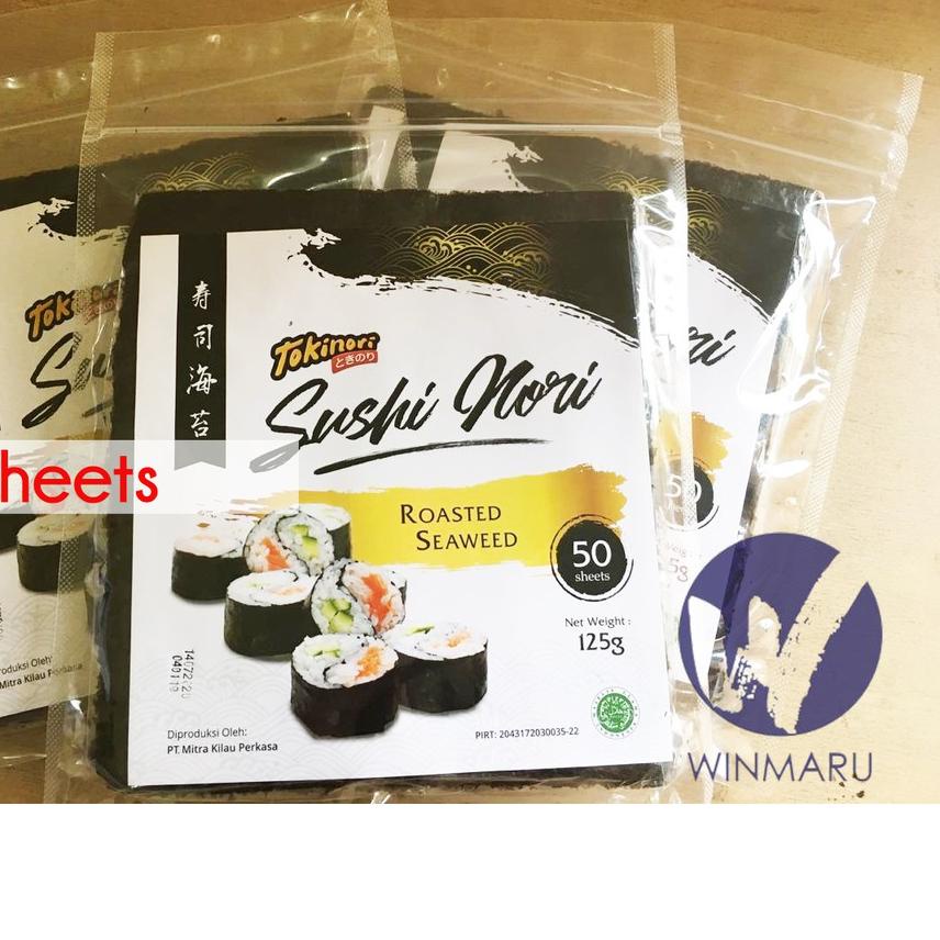 

Quality Control✅Tokinori Sushi Nori Seaweed Rumput Laut 50 sheets/lembar|SQ7