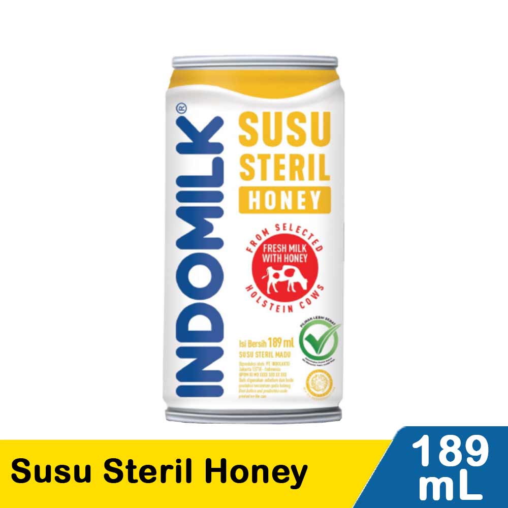 

Indomilk Susu Steril Honey 189 ml