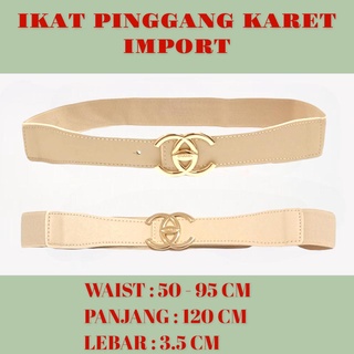 SMARTGIRL NEW IKAT PINGGANG KARET WANITA IMPORT / TALI PINGGANG CEWEK FASHION 00600-00606