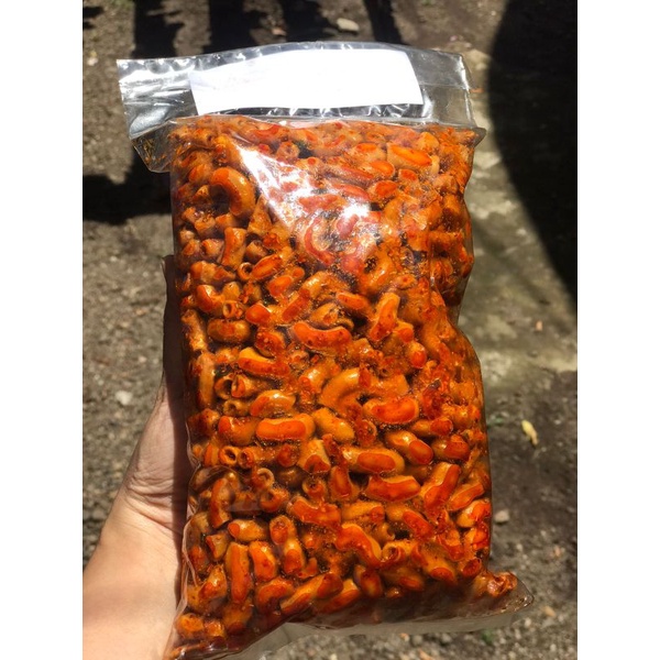 

MAKARONI BANTET 250g | CEMITAN KHAS TASIKMALAYA| CEMILAN PEDAS GURIH ENAK