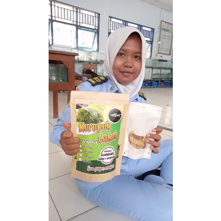 

Kerupuk Latoh (Sea Grapes Crackers) kerupuk rumput laut
