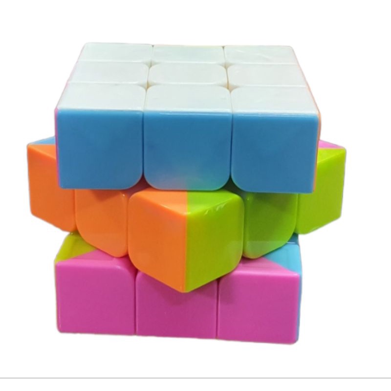 Rubik 3x3x3 magic cube super licin stickerles