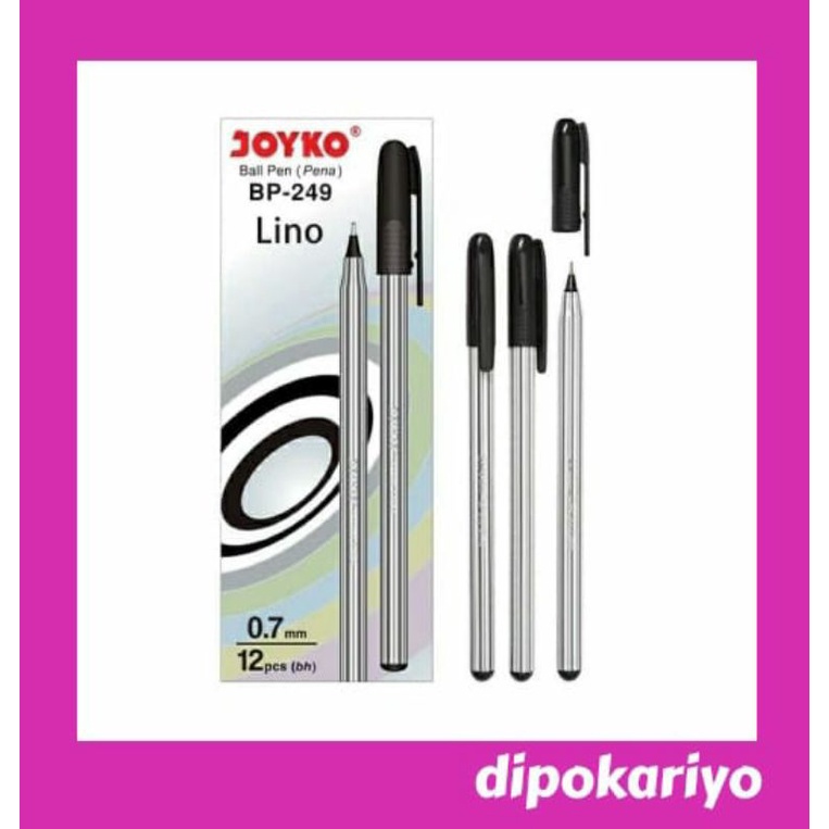 

BP-249 Ballpen Joyko LINO Lusinan (12pcs)