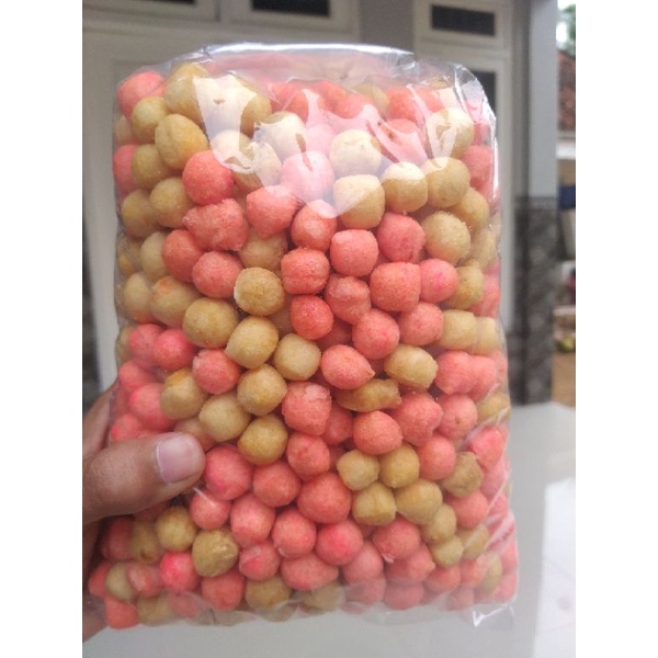 

Camilan kocening ikan/isi 500gram camilan gurih renyah/kocening varian original/
