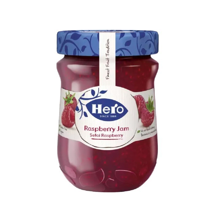 

Hero Jam Raspberry Spread 340gr