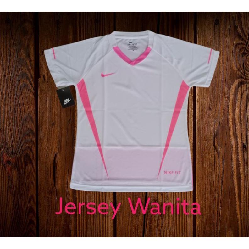 atasan kaos olahraga senam aerobik lari gym senam Wanita cewe cewek perempuan ibu ibu seragam olahra